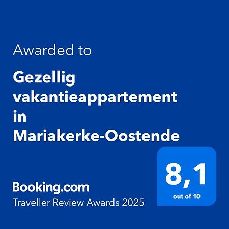 Gezellig Vakantieappartement In Mariakerke-Oostende Esterno foto